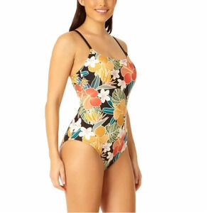 Hurley Ladies' Swimsuit UPF 50+ Sun Protection Removable Cups